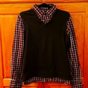 Blue Guru M shirt/vest in one